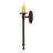 Benedict Steel Candle Wall Light