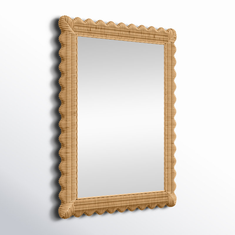 Miroir mural Lacie, Naturel