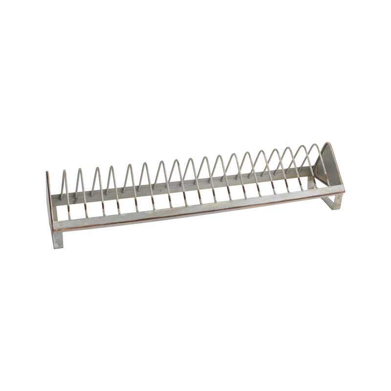 Giang Dish Rack, Zinc Finish