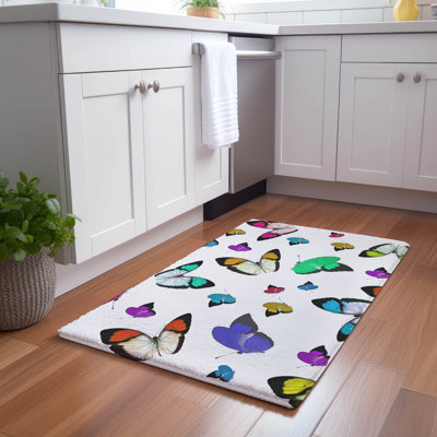Tapis lavable Butterfly