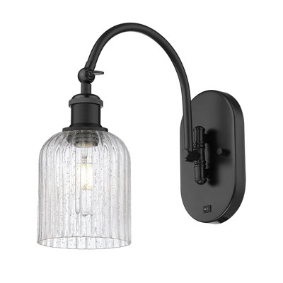 Fiennes Steel Armed Sconce