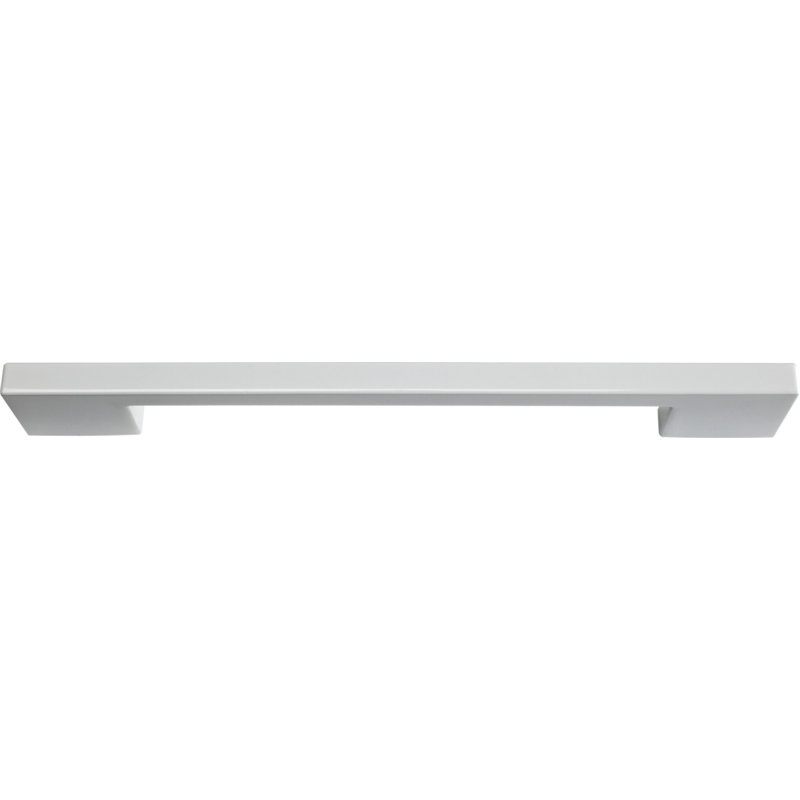7 9/16" Center to Center Bar Pull, High White Gloss