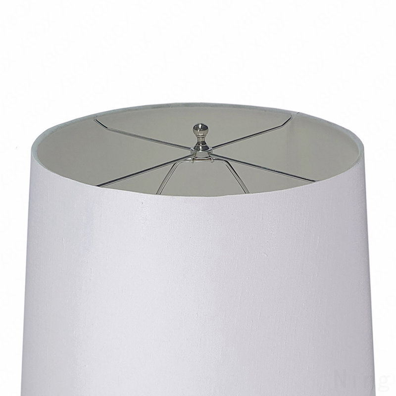 Lampe de table en verre D16x27 "