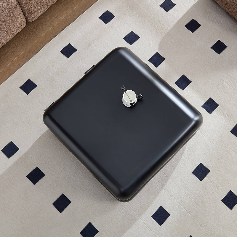 Table basse en fibre de verre FRP, Noir