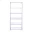 Bibliothèque blanche avec 6 tablettes