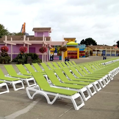 Chaise longue ajustable Grosfillex Jamaïque Beach