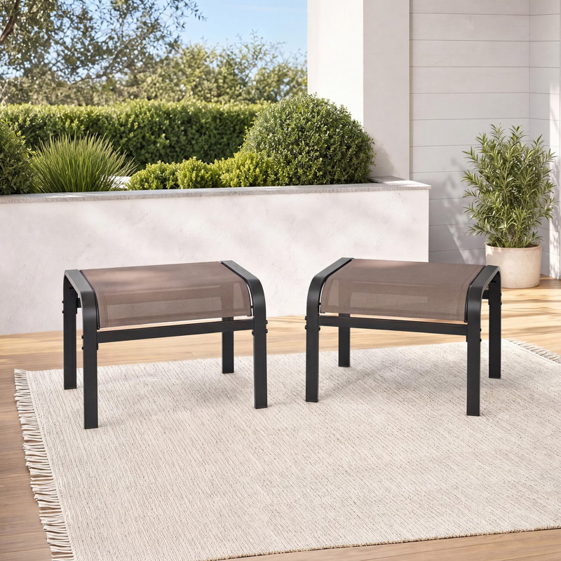 Outdoor Bench, Brown, Brown