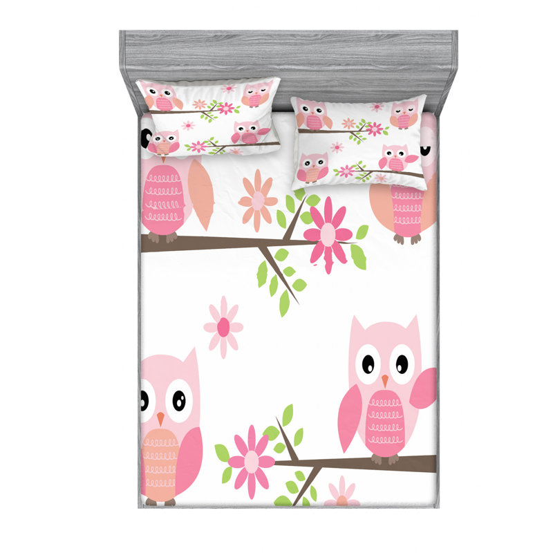 Microfiber Sheet Set, Queen Sheet Set with Fitted Sheet