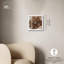«Bronze Flower I Shadowbox Print», art mural par Art Remedy, cadre blanc, 13 x 13-1398021227-1398021224