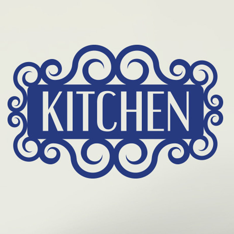Wall Decal, Dark Blue, Medium
