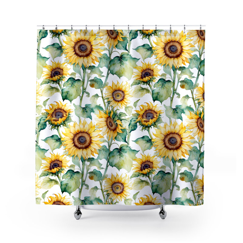 Rideau de douche Griffith Sun Flower