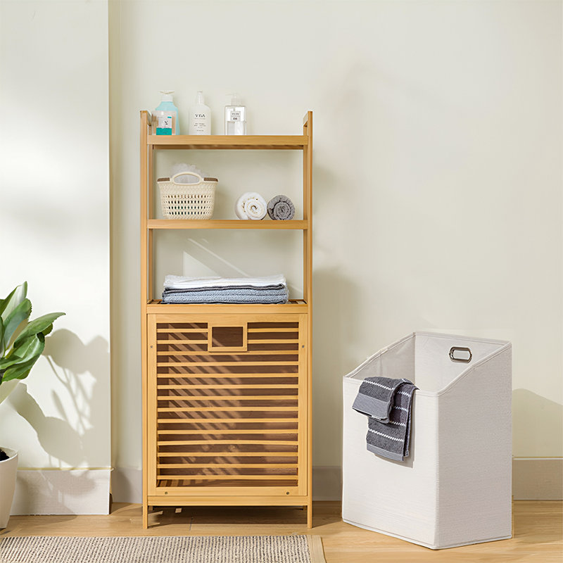 Rylann Bamboo Laundry Room Organizer