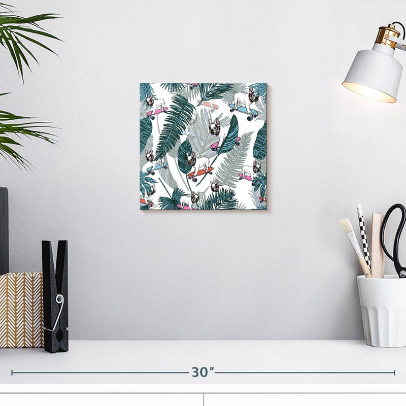 Bouledogue français tropical Kerner, H 10 po x l 10 po