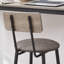 Ensemble de tabourets de bar ronds avec tablette, tabouret rembourré avec dossier-692521156-692521159-692521209
