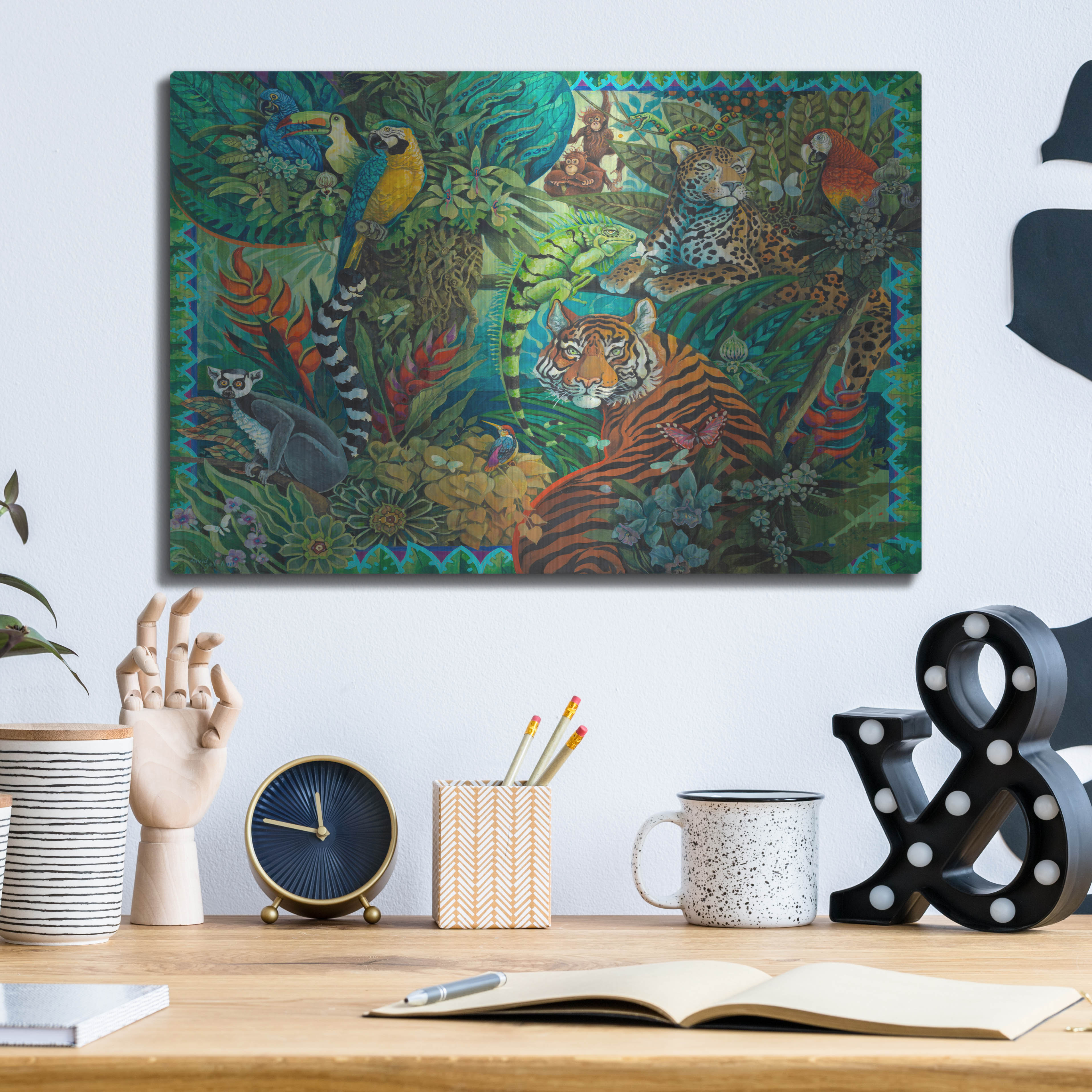 Latitude Run® 'Deep In The Dark' by David Galchutt Metal Wall Art Wayfair