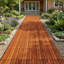 Ensemble de 9 tuiles de terrasse Tranquillo - motif rayé - naturel-121973483-121450521