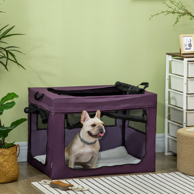 Collapsible Pet Carrier with 3 Doors