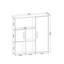 Najja 124.5cm H x 119.4cm W Standard Bookcase-1677545580