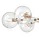 Kanda 6 Light Metal Dimmable Sputnik Chandelier