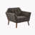 Charcoal Polyester