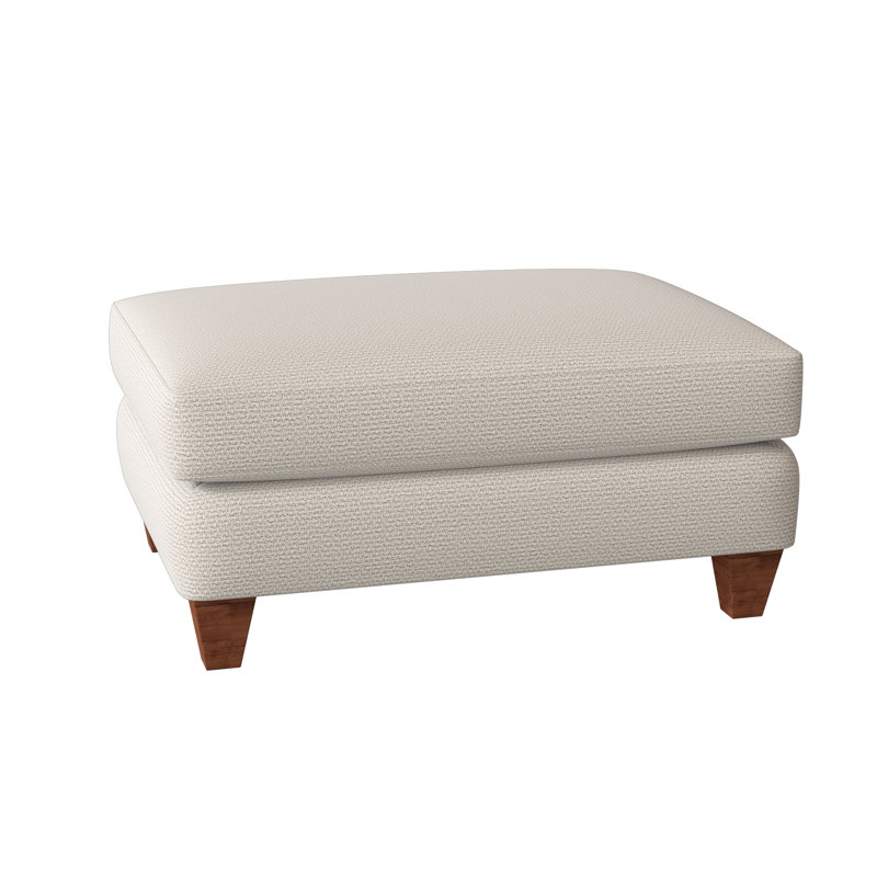 Mila Upholstered Ottoman, Performance Chenille 5533-002, Tobacco Distressed
