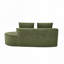 Canapé modulaire courbé de 116 po-836860596