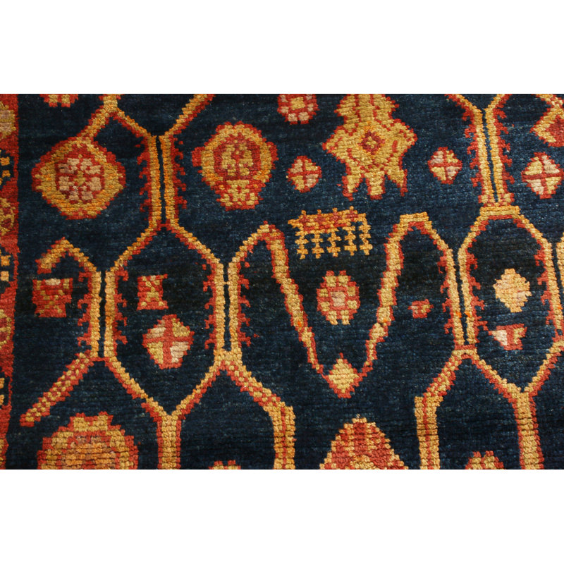 One-of-a-Kind 4' X 6' Hand Knotted Area Rug