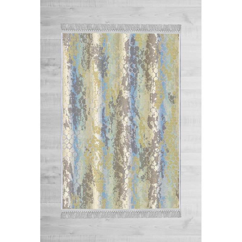 Luxurious Non-Slip Woven Carpet, 100% Velvet Fabric, 31.5 x 47.2 inches | Antibacterial, 13.5 mm Total Height, Machine Washable | Ideal for Living Room, Bedroom & Home Decor, Soft & Durable Design