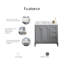 Queen 36" Single Bathroom Vanity Set-312975643-315057724