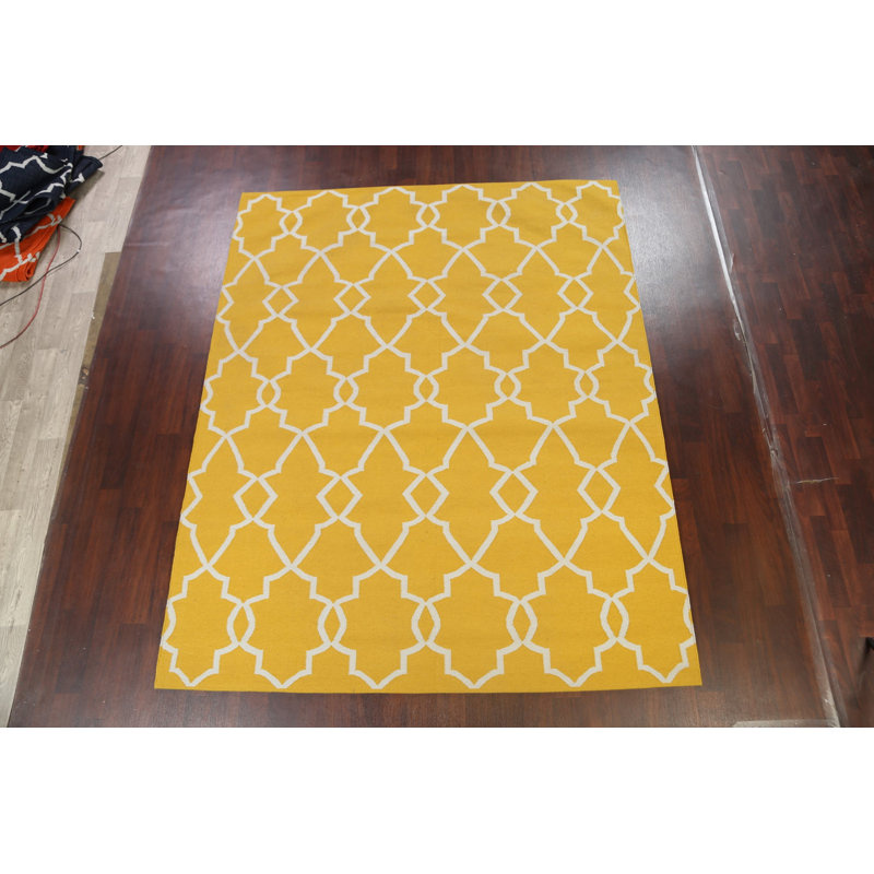 Wool Geometric Indoor Rug