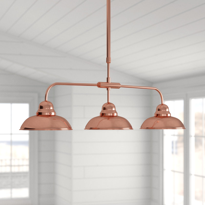 Irasville 3 - Light Kitchen Island Pendant, Copper