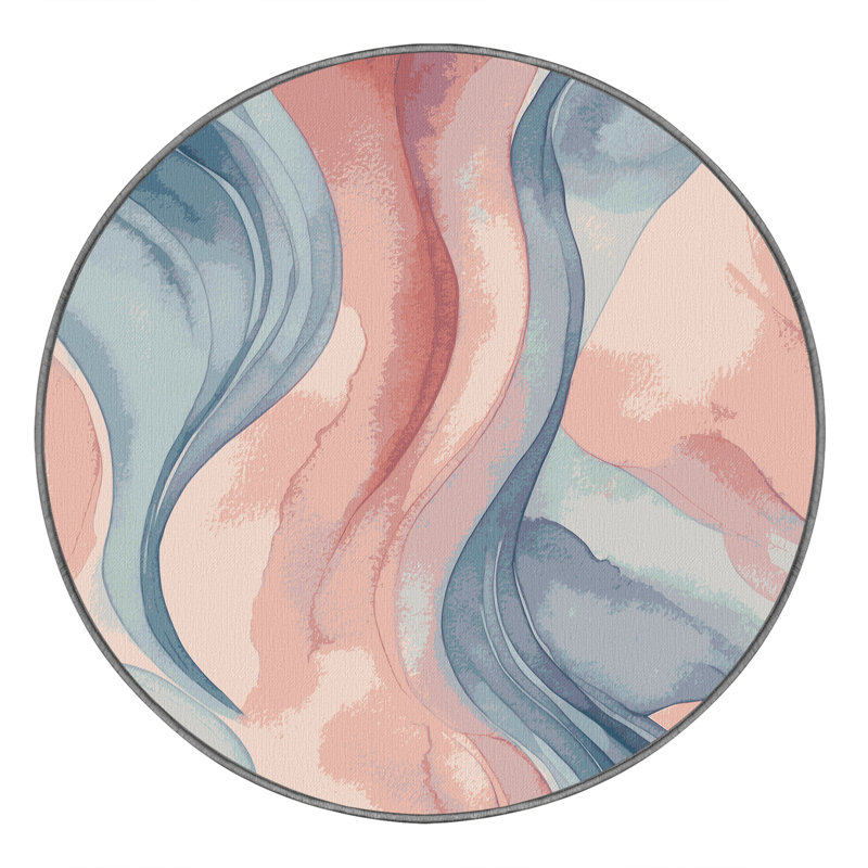 Gentle Drift Rug, Round 8'