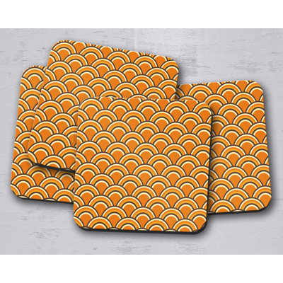 Square 4 Piece Coaster Set