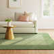 Dolma Hand Loomed Wool Medium Green Rug