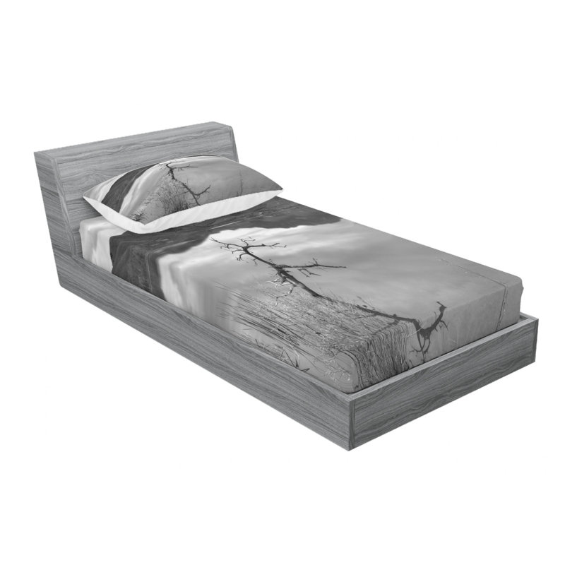 Microfiber Sheet Set, Twin Sheet Set + Fitted Sheet + 1 Pillowcase