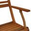 Fauteuil de patio en teck