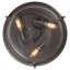 Plafonnier encastré 3 lumières 14,75 po-27124071-27124072