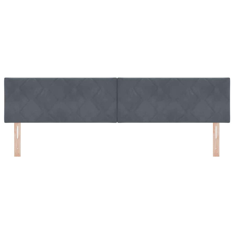  Fabric Headboard Geometric With Headboard Fabric, Dark Grey, 80 x 200cm