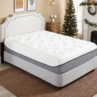 Ultra Plush 13-Inch Gel Memory Foam Mattress for Cool Sleep, Motion Isolation, and CertiPUR-US Support in a Convenient Bed-in-a-Box Design - Full/Queen/King Size