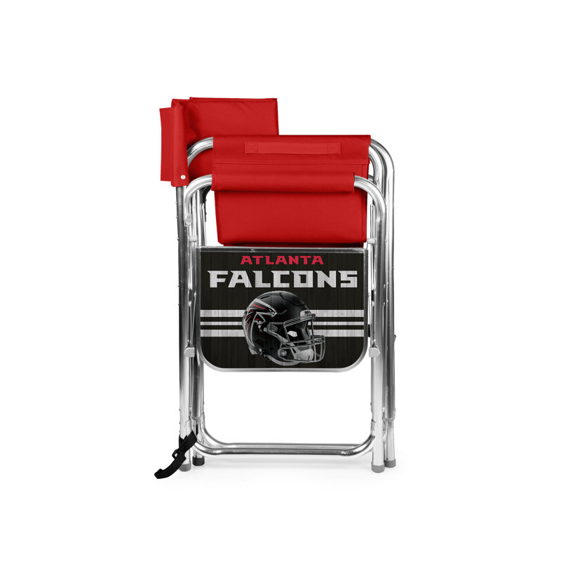 Folding Director Chair, Atlanta Falcons, Red