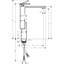 AXOR Edge Single-Hole Faucet 280, 1.2 GPM-90859511