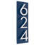 Floating Modern 6" Number Vertical Address Plaque (3 Characters)-1822807678-1826229509