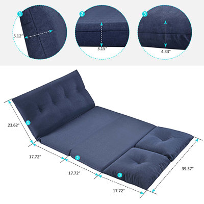 Koenig Twin Upholstered Futon