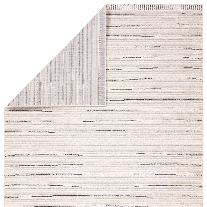 Vibe by Union Rustic Loehrke Powerloomed Area Rug, Rectangle 6' x 9'
