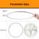 Deshunda 1 - Light 19.7" Simple Round Acrylic LED Flush Mount
