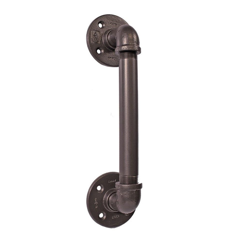 Poignée de porte industrielle, Bronze huilé