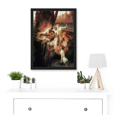 James Mourning For Icarus Myth Greek Wings - Single Picture Frame Painting
