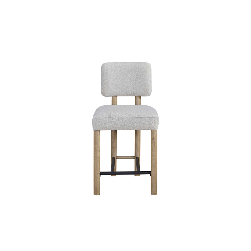 Tabouret de comptoir rembourré (ensemble de 2)