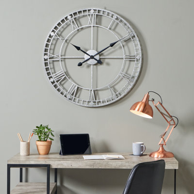 Fareham Metal Wall Clock