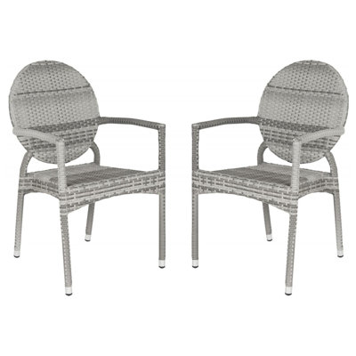 Premium All-Weather Wicker Outdoor Dining Armchair